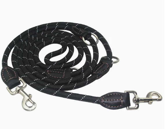 Reflective Two-Dog Multi-Function Leash wholesale OEM pet product