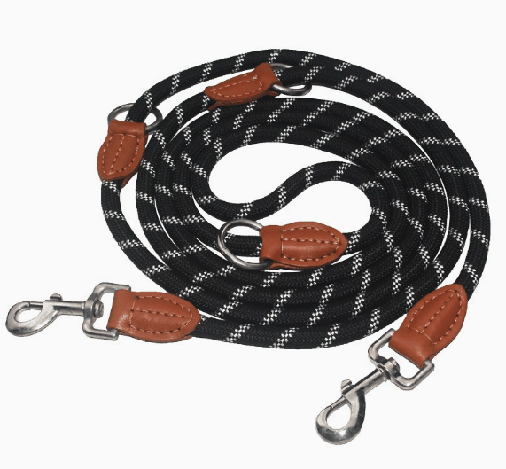 Reflective Two-Dog Multi-Function Leash wholesale OEM pet product