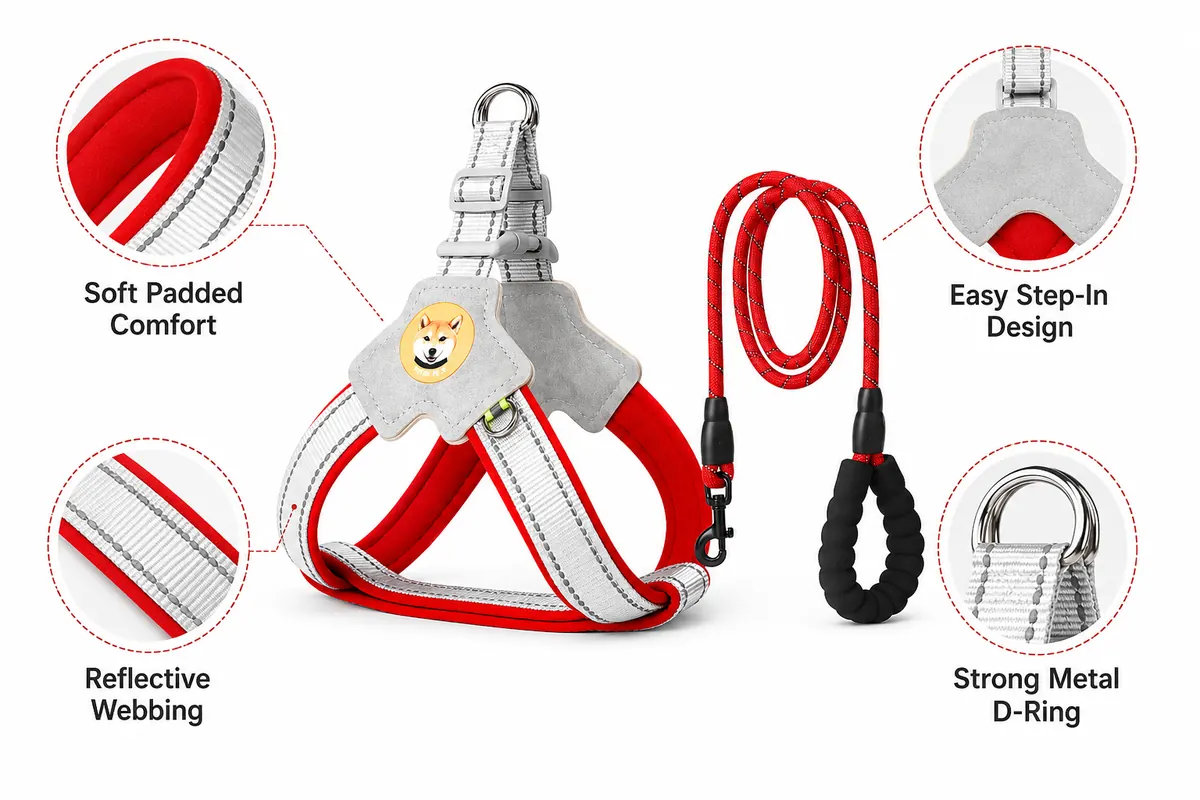 Red Dog Leash wholesale product image 2