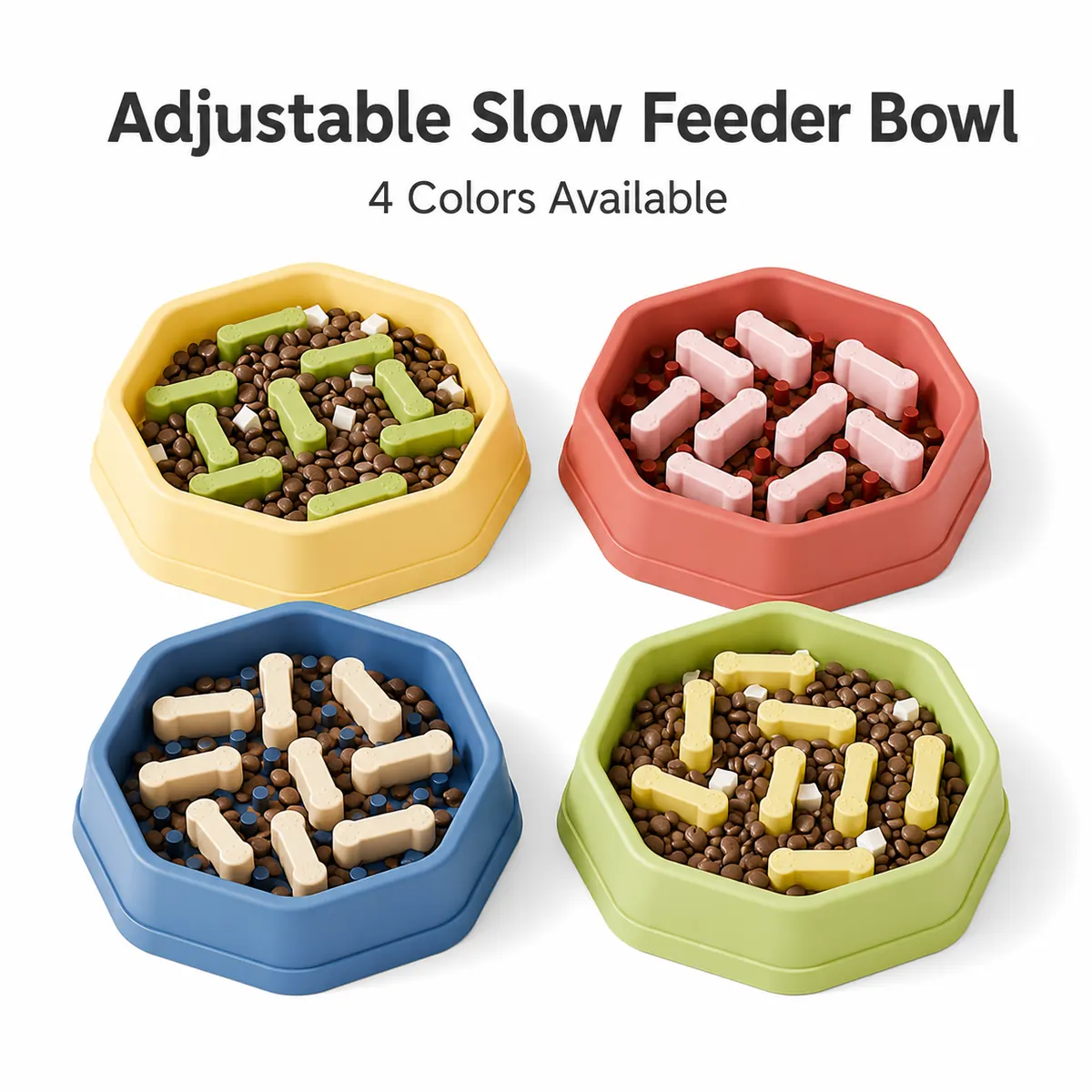 adjustable slow feeder bowl wholesale