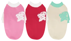 Plush-Sleeve Dog Sweatshirt wholesale dog clothing SKU 04B115326