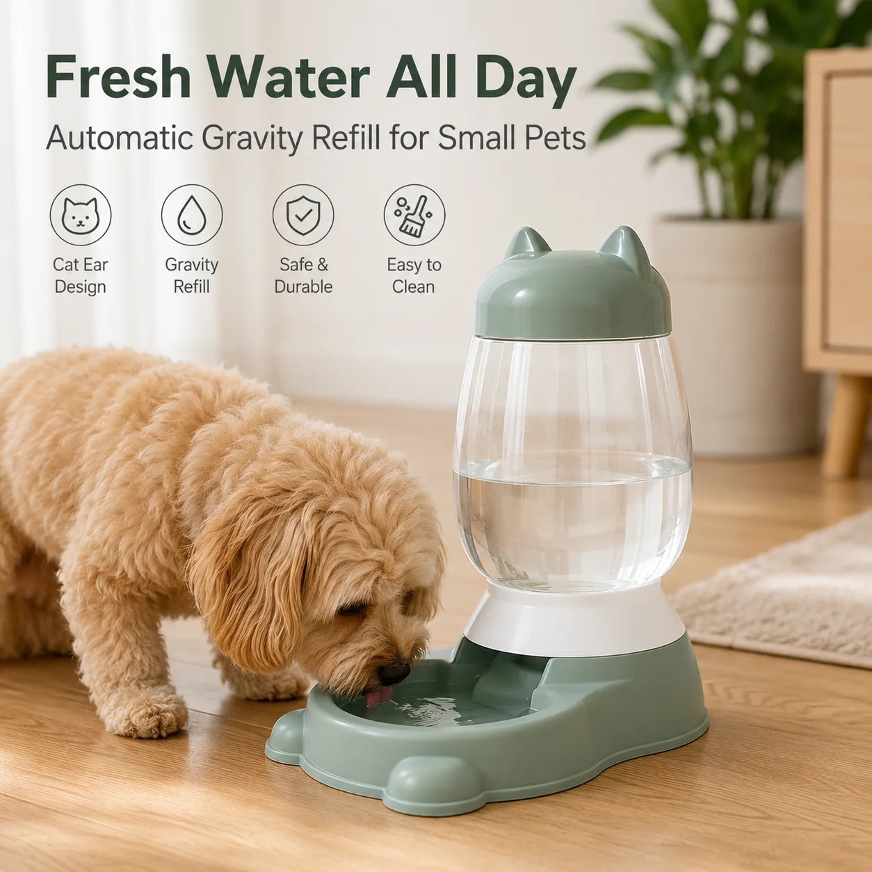 Cat-Ear Gravity Water Dispenser wholesale product image 4