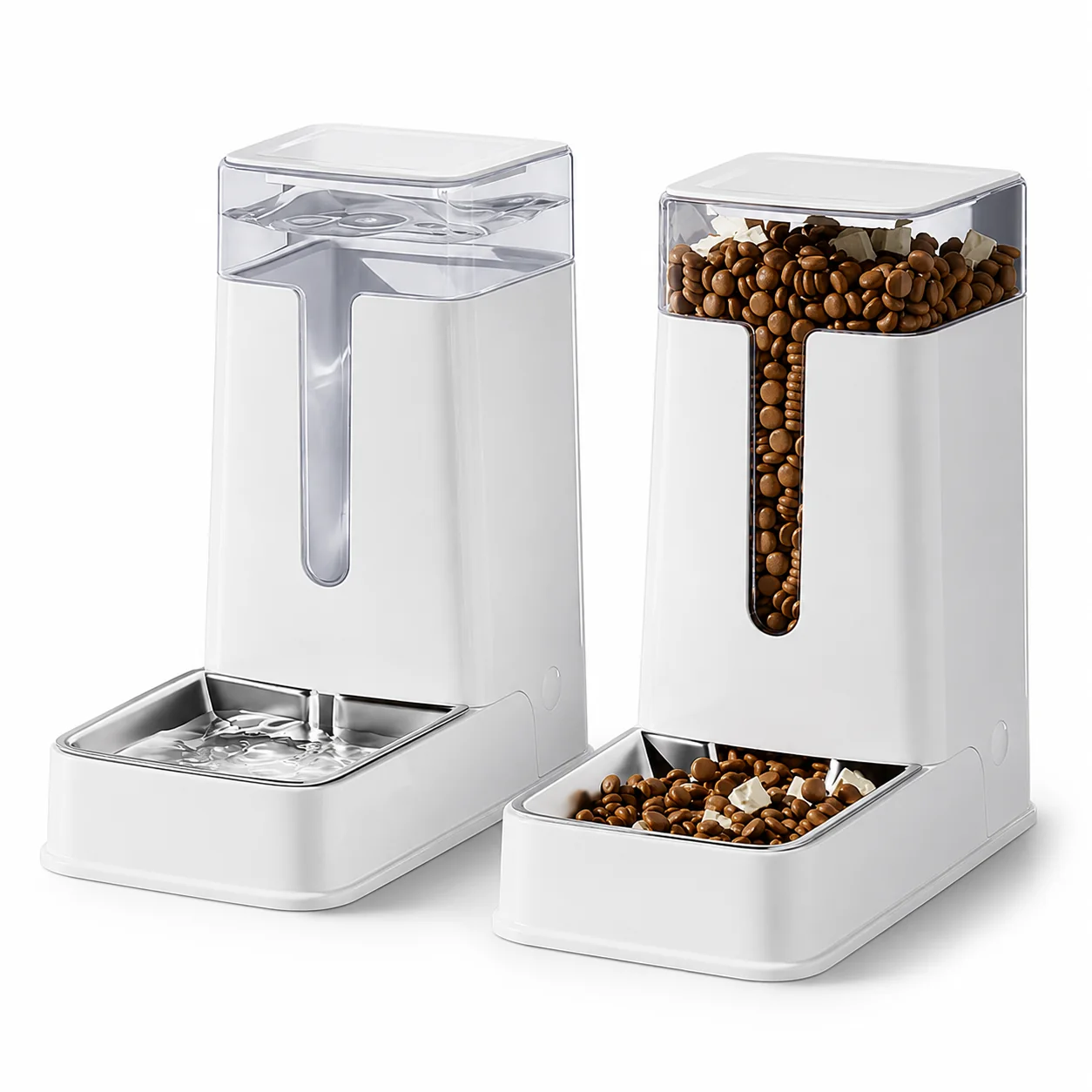 Dual Food and Water Pet Feeder wholesale OEM pet product