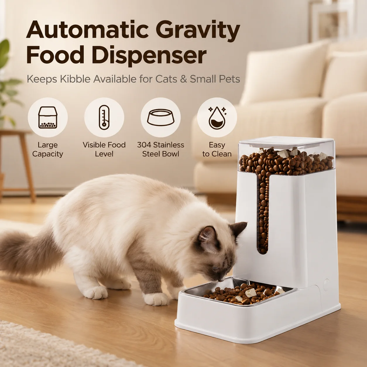 Dual Food and Water Pet Feeder wholesale product image 2