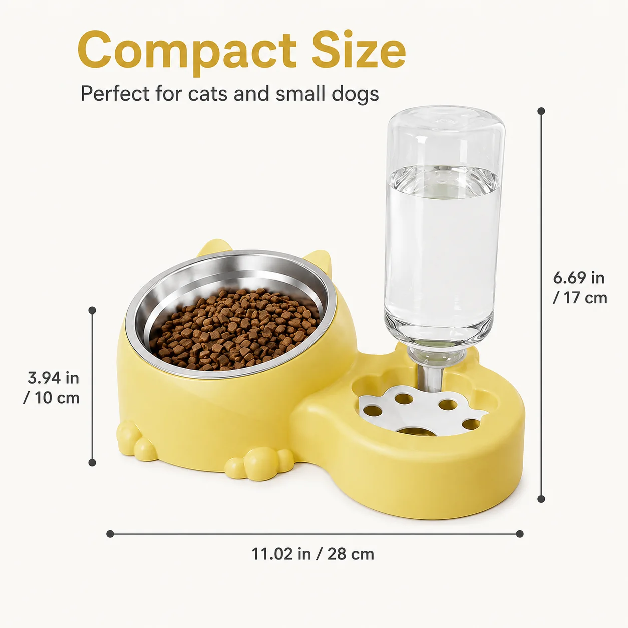Paw-Shape Food and Water Feeder wholesale product image 3