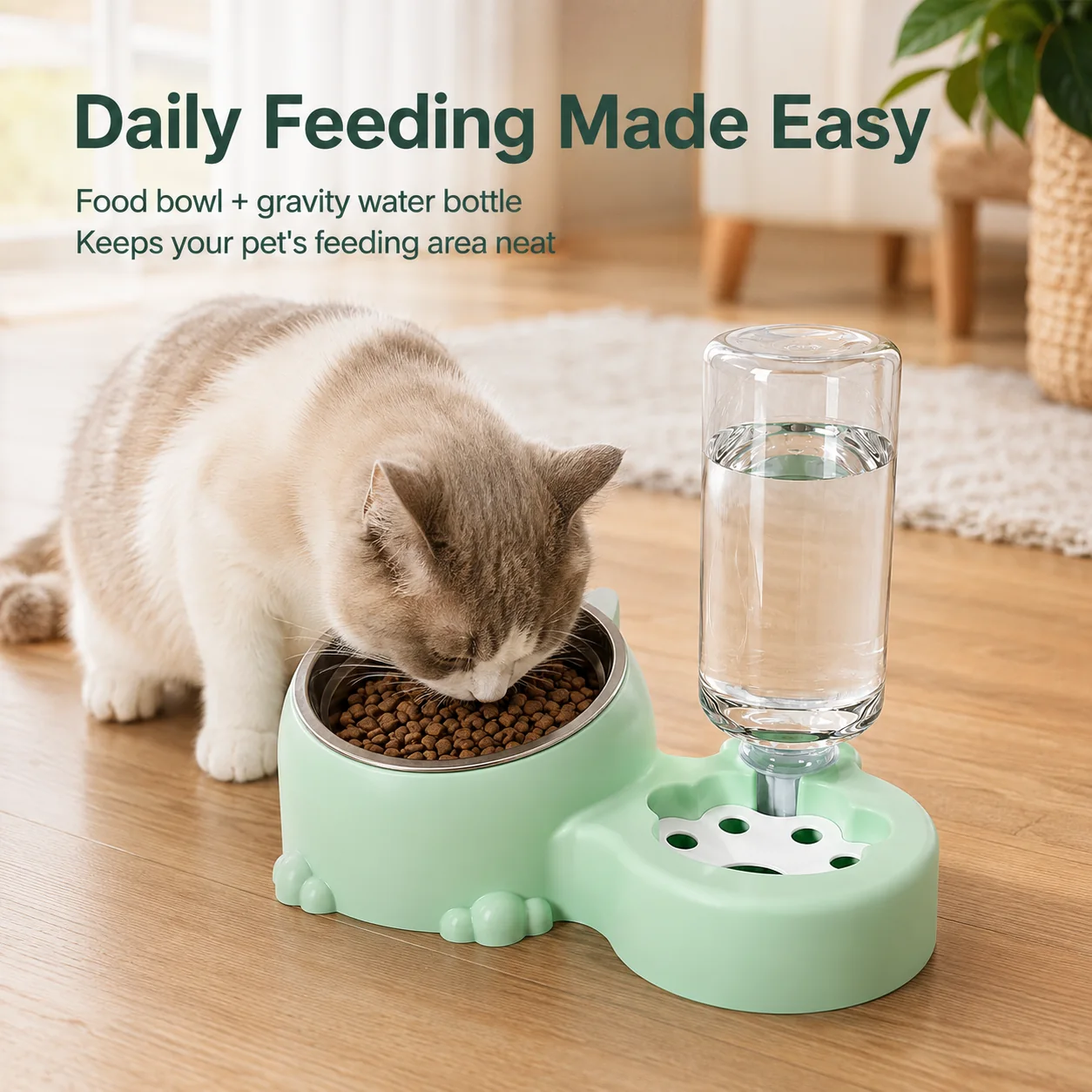 Paw-Shape Food and Water Feeder wholesale product image 5